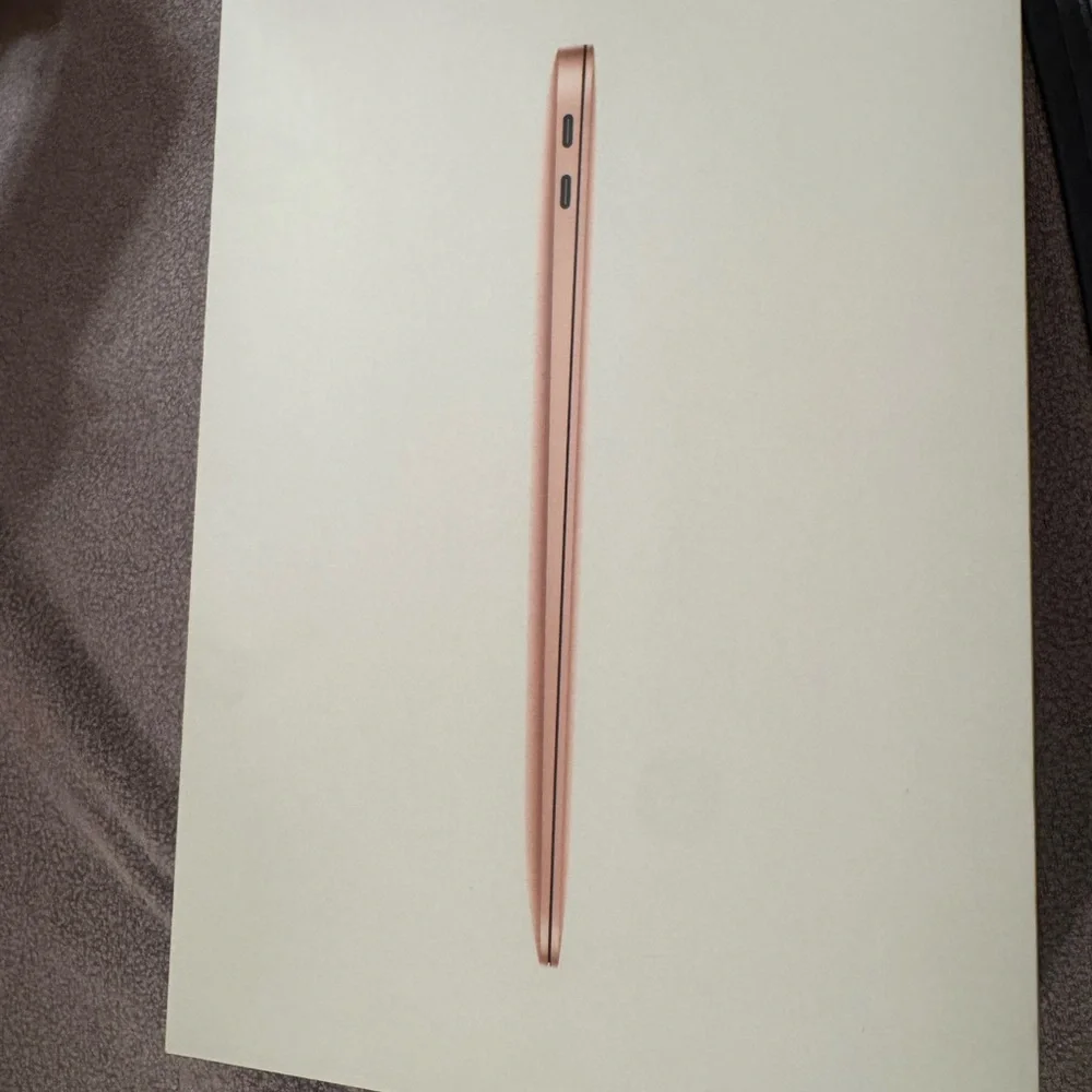 Apple MacBook Air - Gold with Black and Floral Keyboard